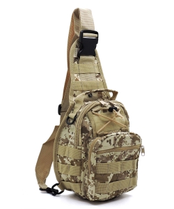 Military Canvas Sling Backpack TR1709 SAND